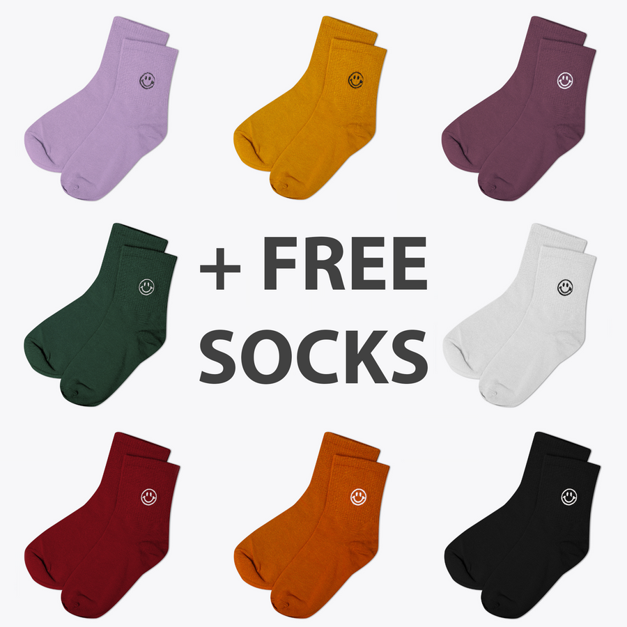 Woóshys Millo’ Slides + Free Socks & Free Bag